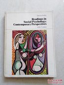 新大54号英文原版书 Readings in Social Psycholog:Contemporary Perspectives 1976年 16开平装