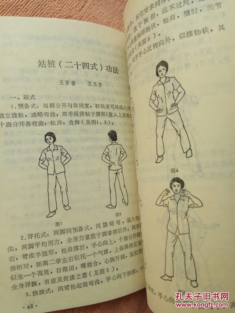 王芗斋站桩功 王芗斋与大成拳(2本合售)