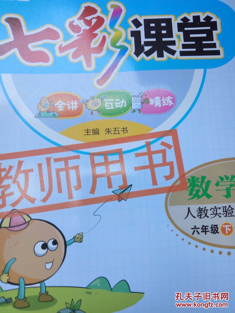 七彩课堂数学教师用书人教实验版六年级下册,新世纪英才教学大典配
