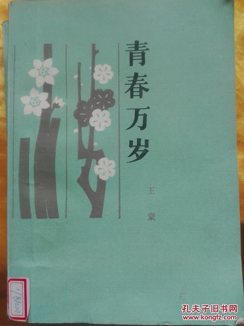 青春万岁馆藏王蒙人民文学出版社北京一版一印