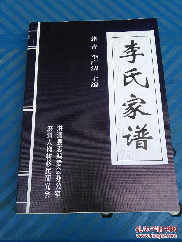李氏家谱 (洪洞县出版)