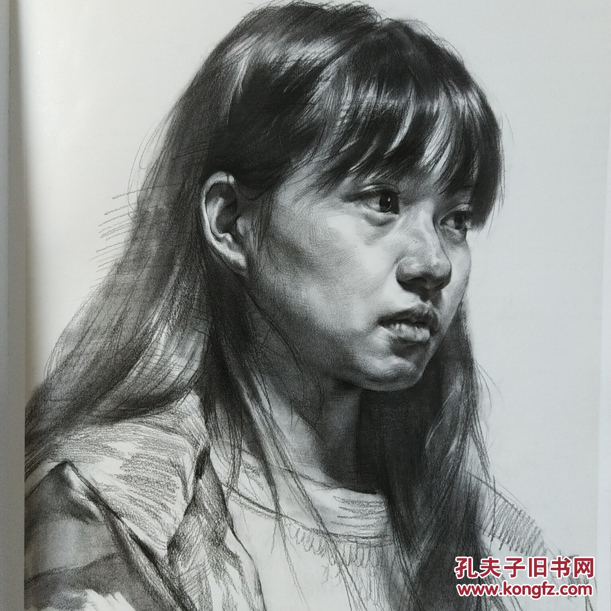 包邮 素描头像精选 临摹 巅峰教学系列丛书 基础篇