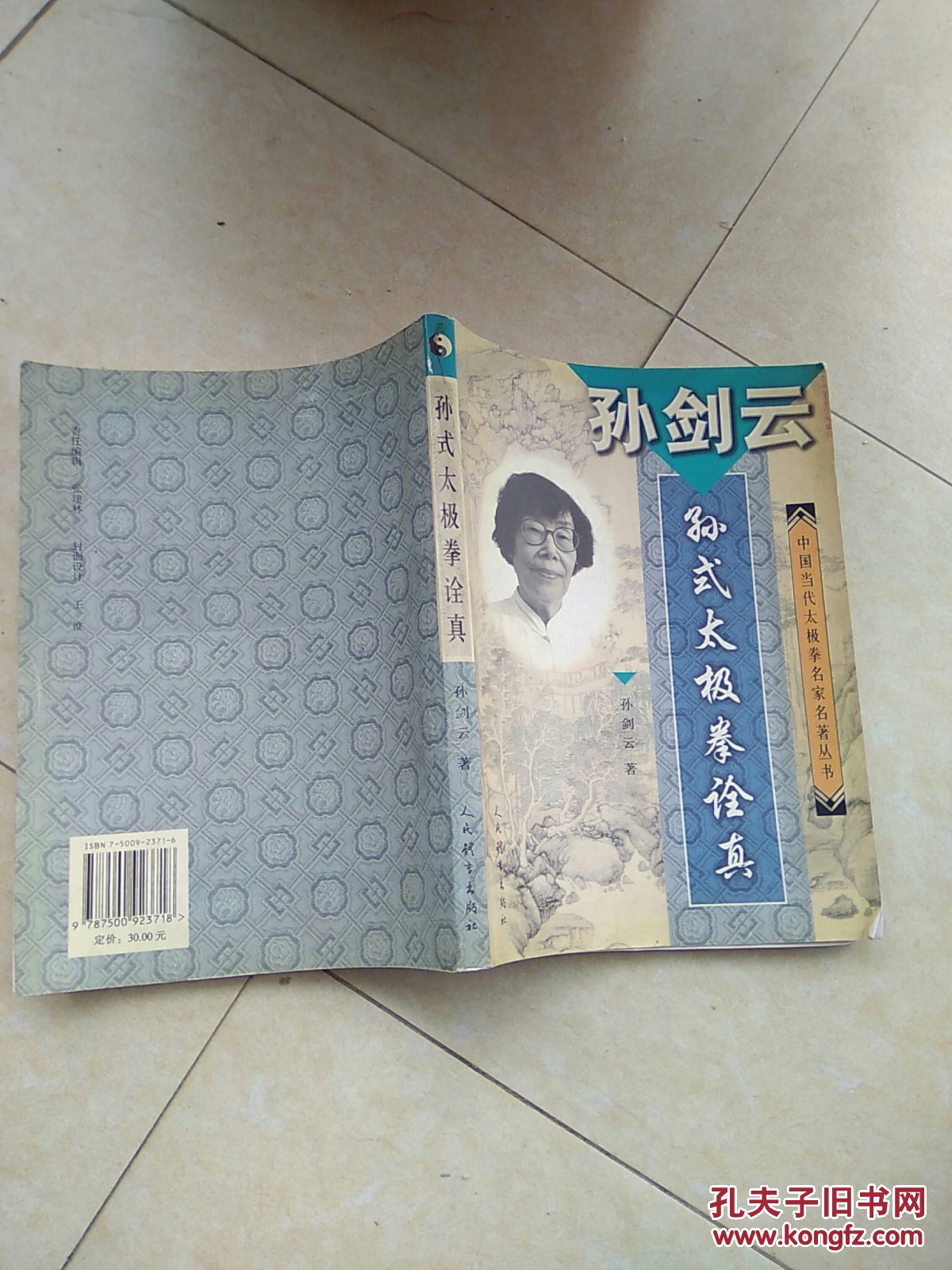 《孙剑云孙式太极拳诠真》