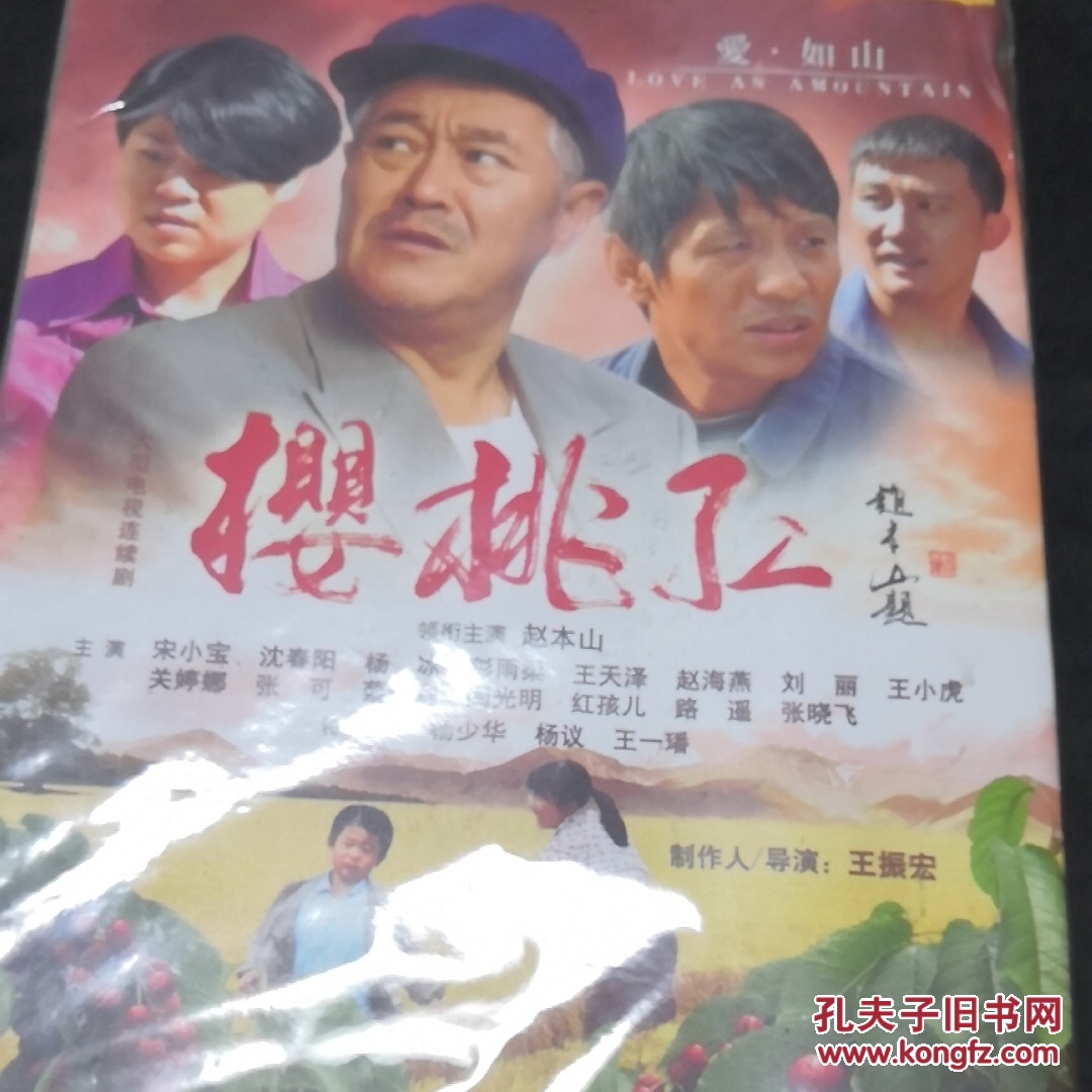 中国优秀电视剧,珍藏版,樱桃红,赵本山主演dvd13碟