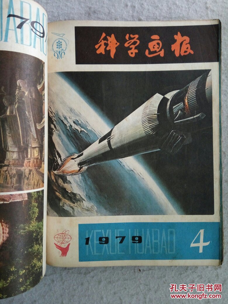 科学画报 1979年第1-12期全 合订本 怀旧收藏