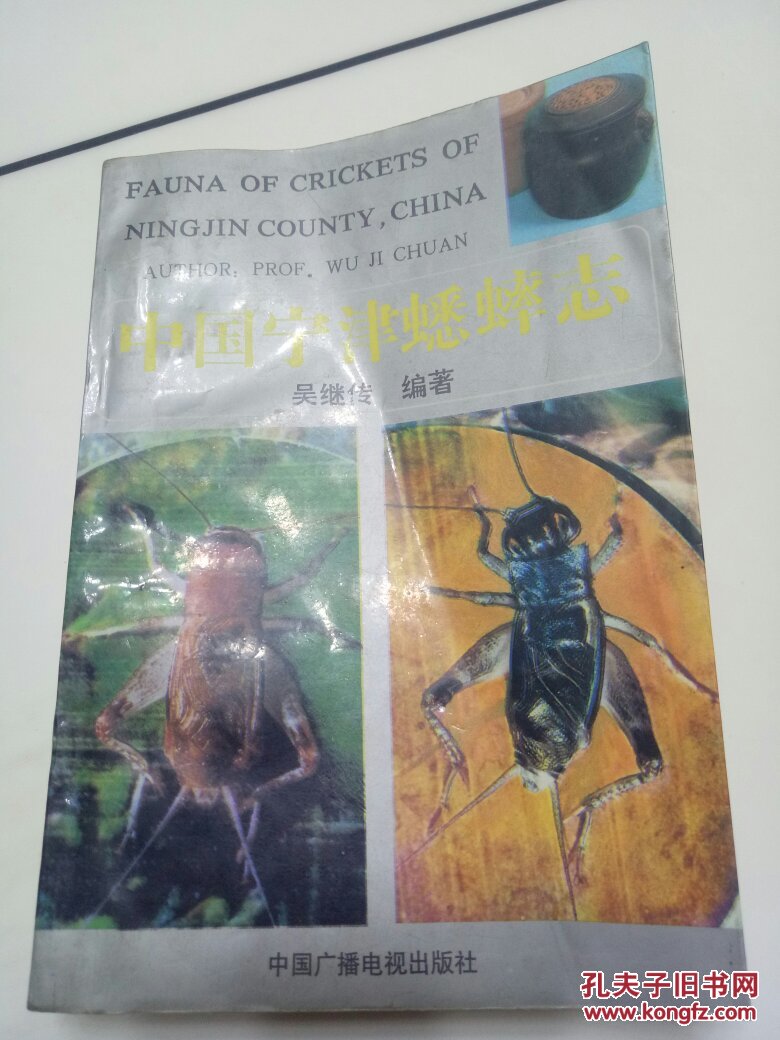 中国宁津蟋蟀志_吴继传_孔夫子旧书网