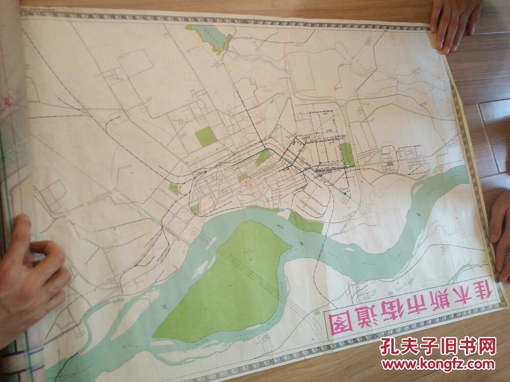 佳木斯市街道图