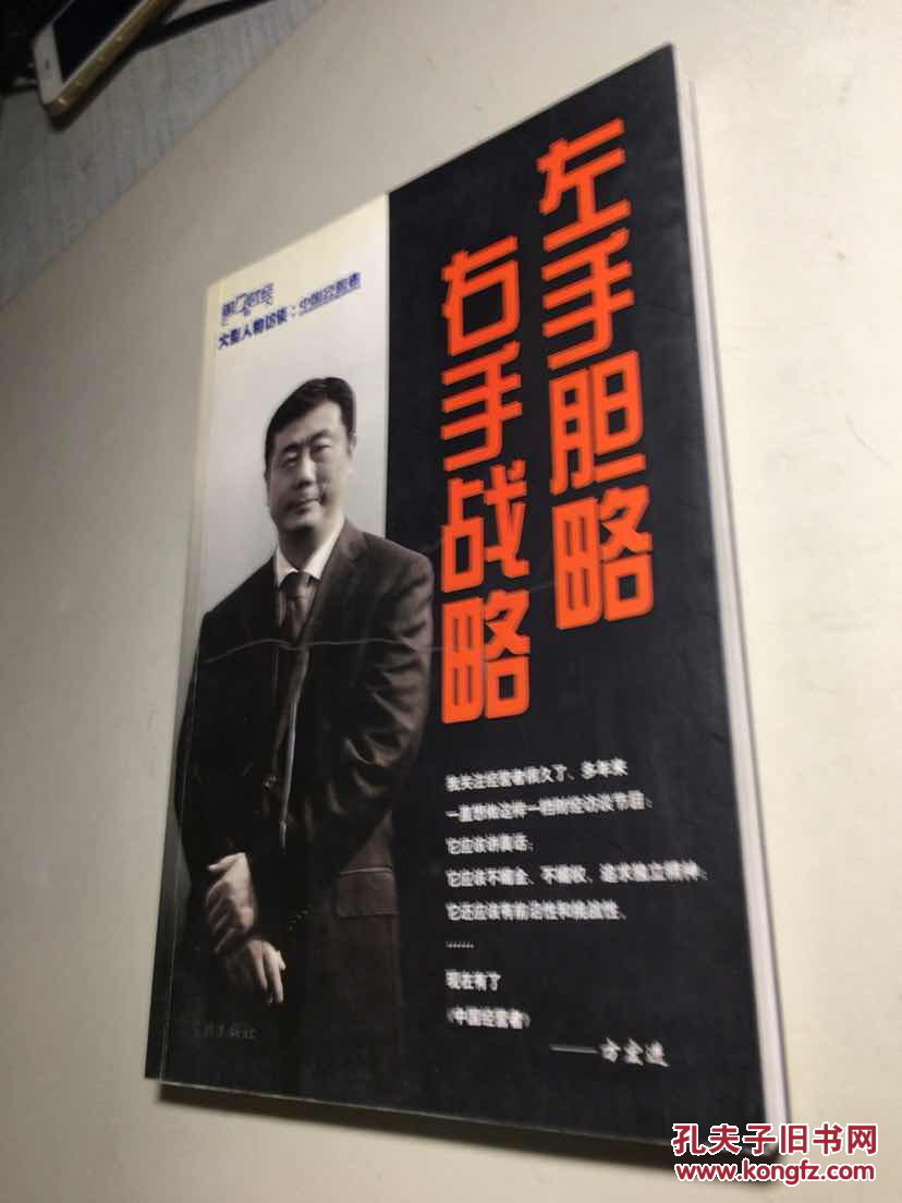 左手胆略 右手战略:大型人物访谈:中国经营者 一版一印