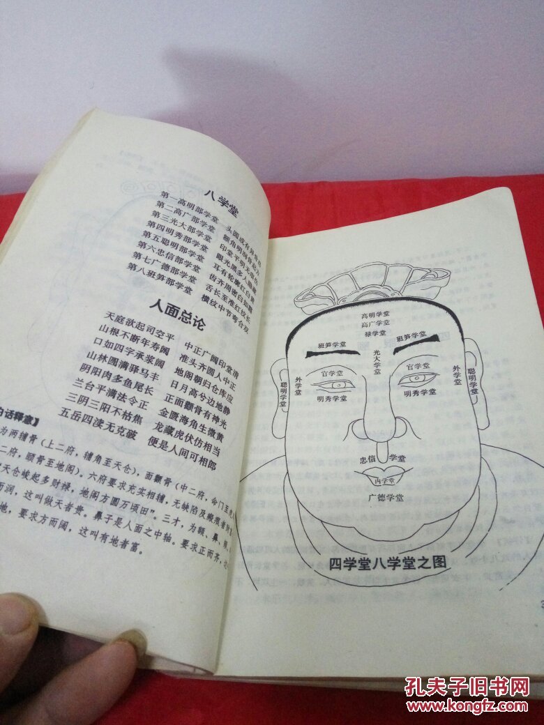 【图】麻衣神相中国古代术数全书图解式 相术