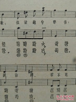 诗经古琴琴歌曲谱_不染古琴曲谱