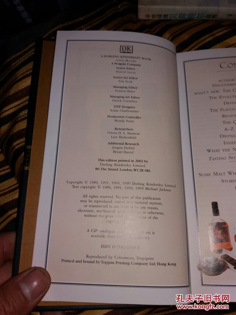 malt whisky companion 讲世界各地威士忌酒的