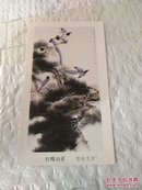 红嘴山雀带1983年年历卡