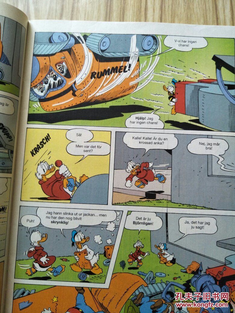 kalle anka & c:o nr 13 27 mars 2000 唐老鸭德文漫画