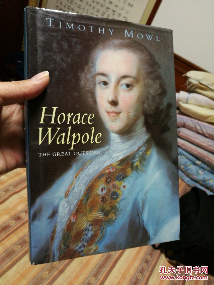 英文原版:john murray horace walpole the great outsider>霍勒斯