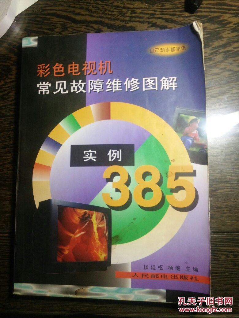 《彩色电视机常见故障维修图解实例385》