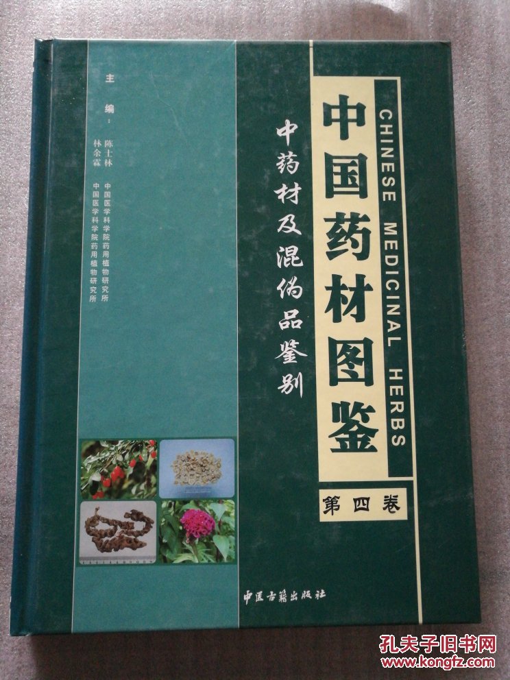 中国药材图鉴:中药材及混伪品鉴别(第四卷)