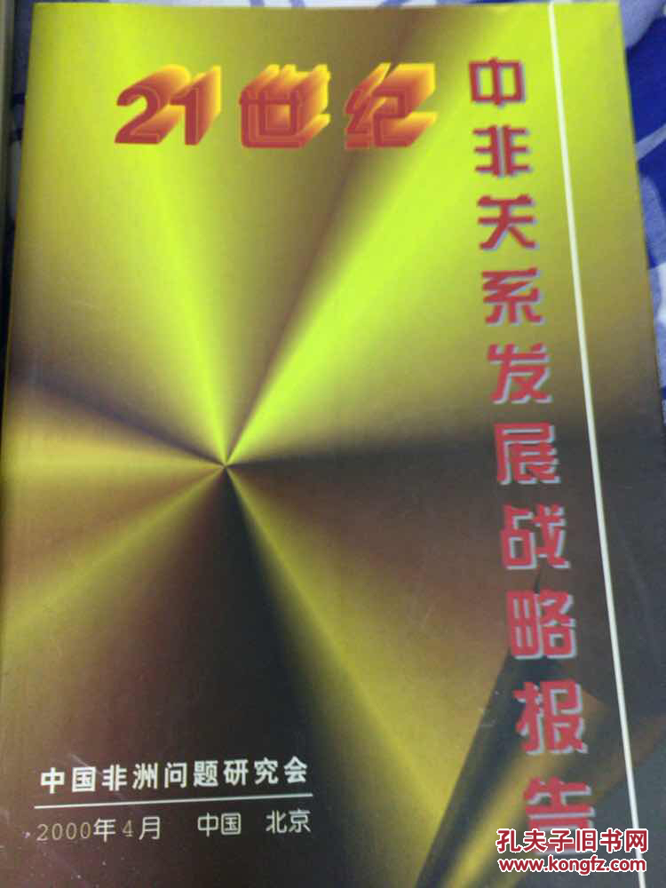 21世纪中非关系发展战略报告
