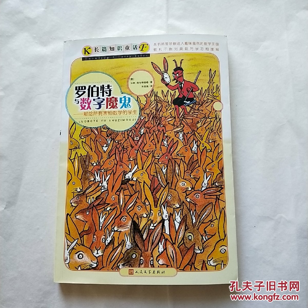 罗伯特与数字魔鬼:献给所有害怕数学的学生