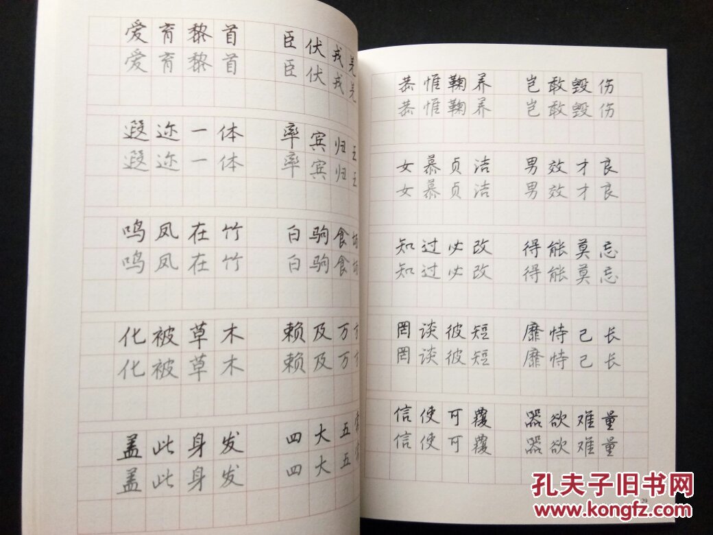 硬笔书法国学经典丛书行书千字文