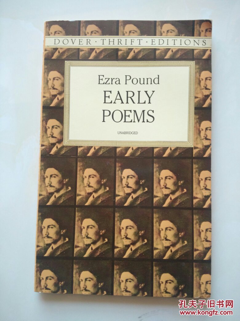 Ezra Pound,the roaring twenties ezra pound early poems