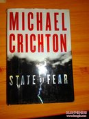 State of Fear: Michael Crichton 英文原版精装毛边本