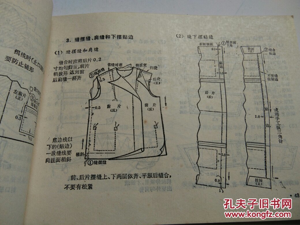 服装裁剪与缝纫