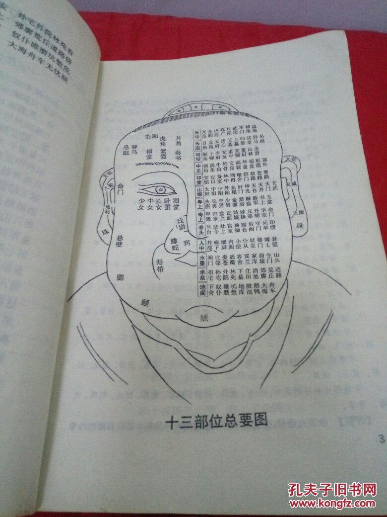 麻衣神相中国古代术数全书图解式 相术名著 权威版本 撷取精华 大吉