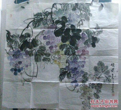 陕西著名画家杨季虹六尺斗方
