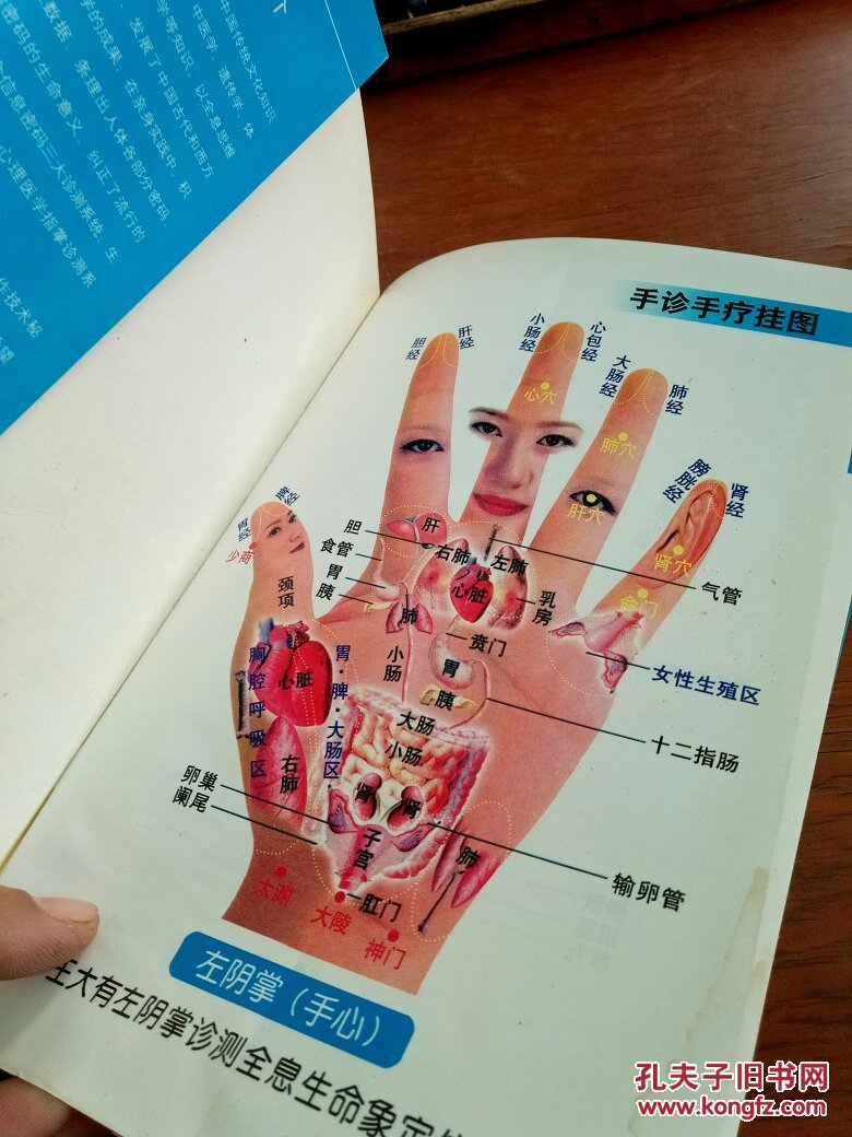 掌纹诊病实用图谱 拍品编号:30127714
