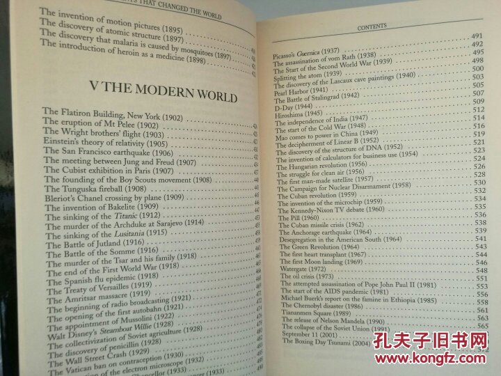 【图】改变世界历史的重大事件全书 Events Th