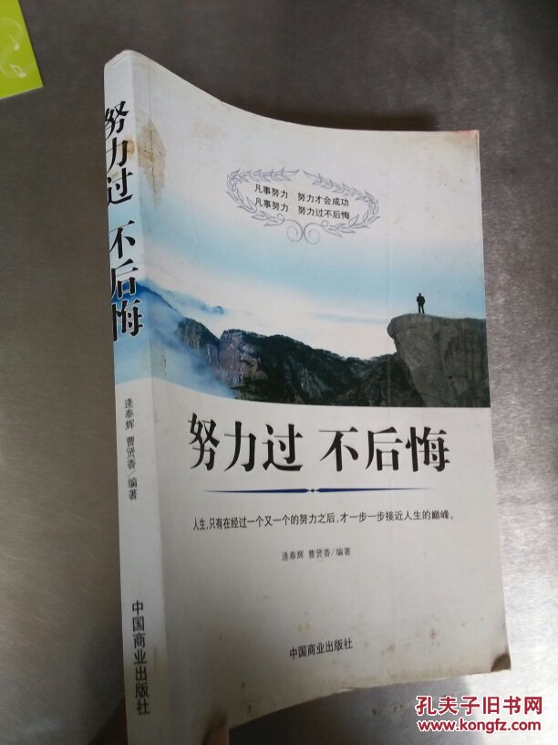 努力过,不后悔