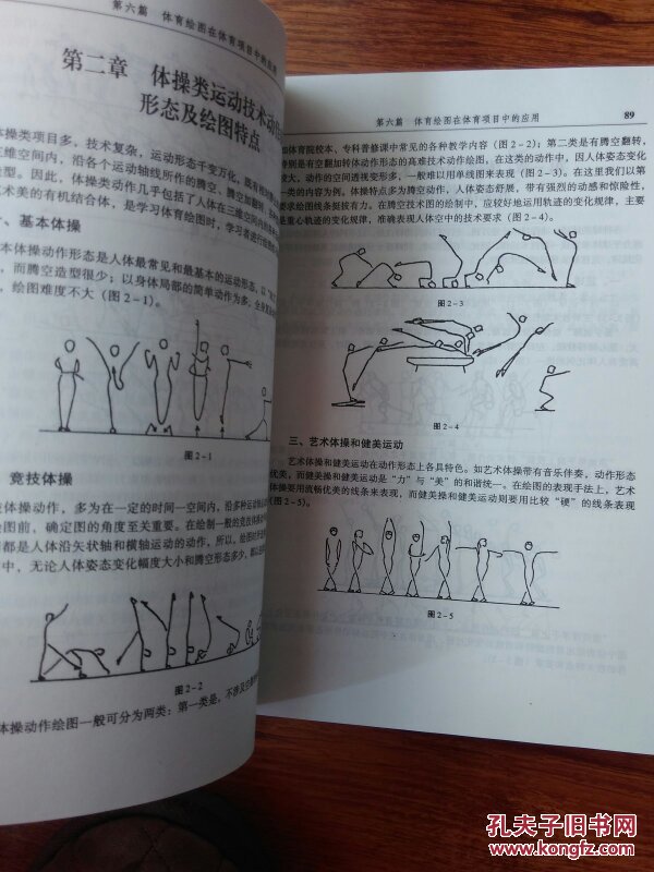 【现货即订即发】最新体育绘图技巧与体育动作图例及错误动作纠正指导