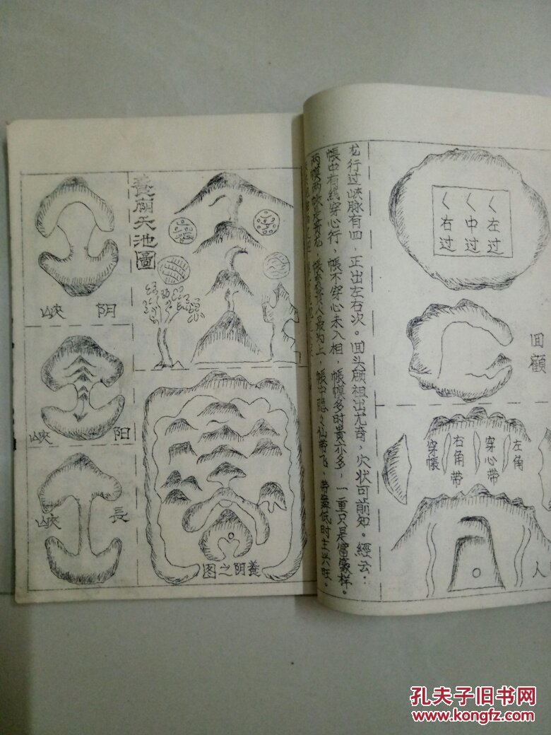 中国地理名著 风水地理图集(早期油印清晰本)