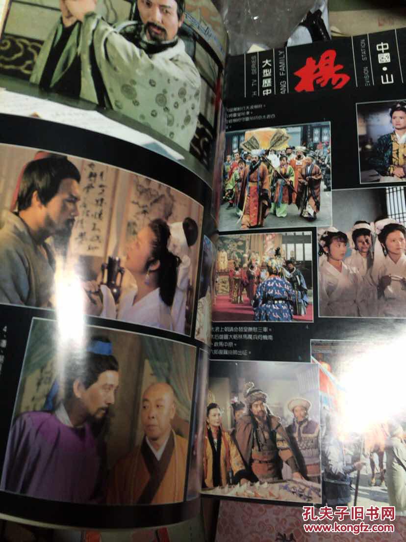大型历史电视连续剧-杨家将(画册)
