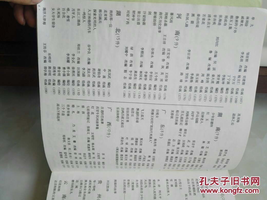 6届全国美术作品展览 连环画 插图 儿童读物目