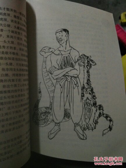 檀香刑,莫言获奖前出版小说,插图本,01年一版一印