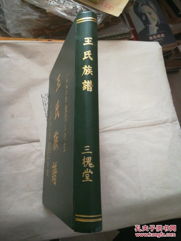 王氏族谱1996年重修三槐堂e8