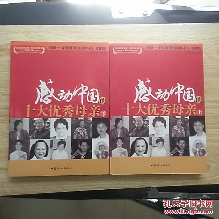 感动中国的十大优秀母亲(上下册)(全两册)