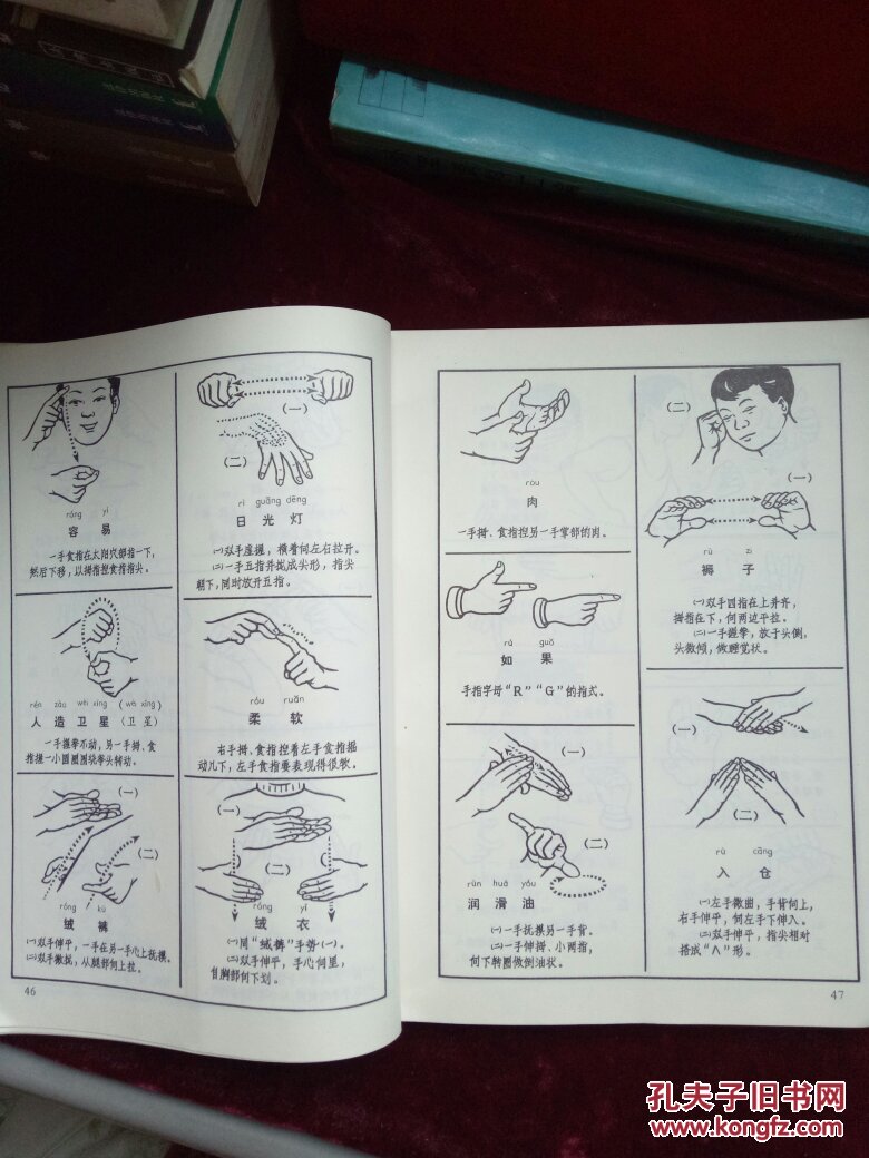 聋哑人通用手语图第二辑