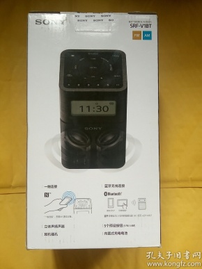 SONY索尼蓝牙音箱兼FM\/AM收音机 型号SRF