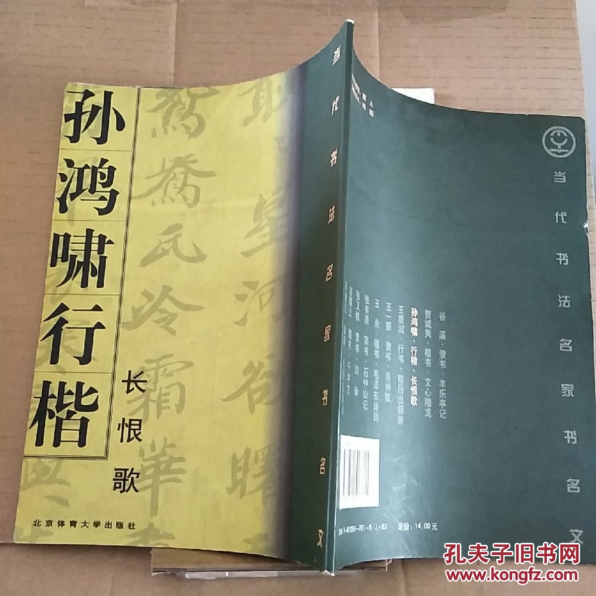孙鸿啸行楷书白居易《长恨歌》