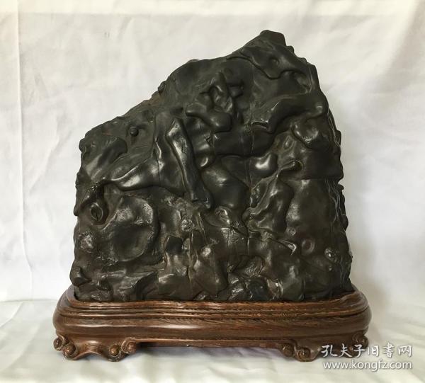 龙壁回澜】来宾黑珍珠石.广西柳州奇石精品