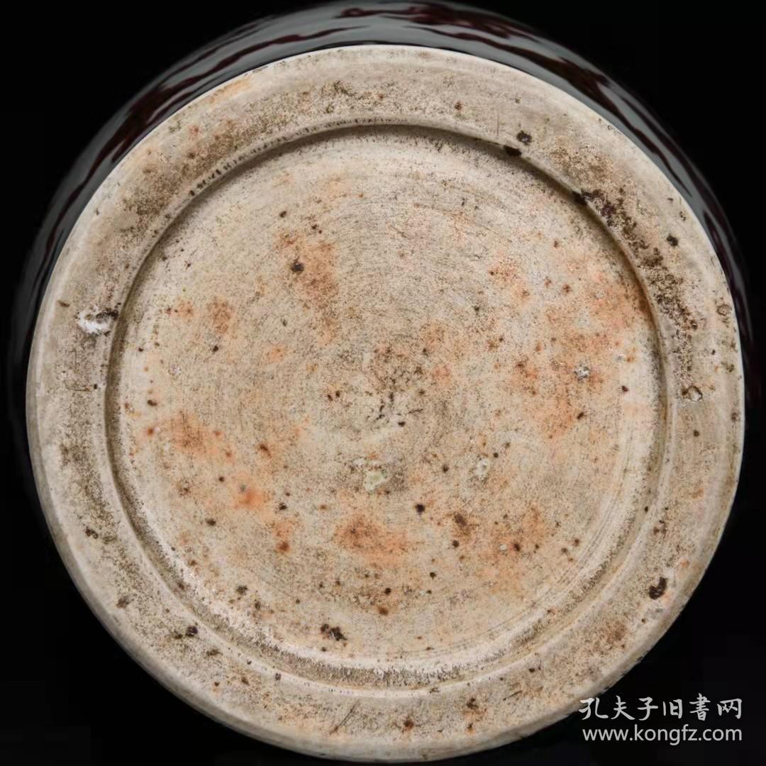 明代瓷器精品老货收藏明宣德釉里红龙纹梅瓶a