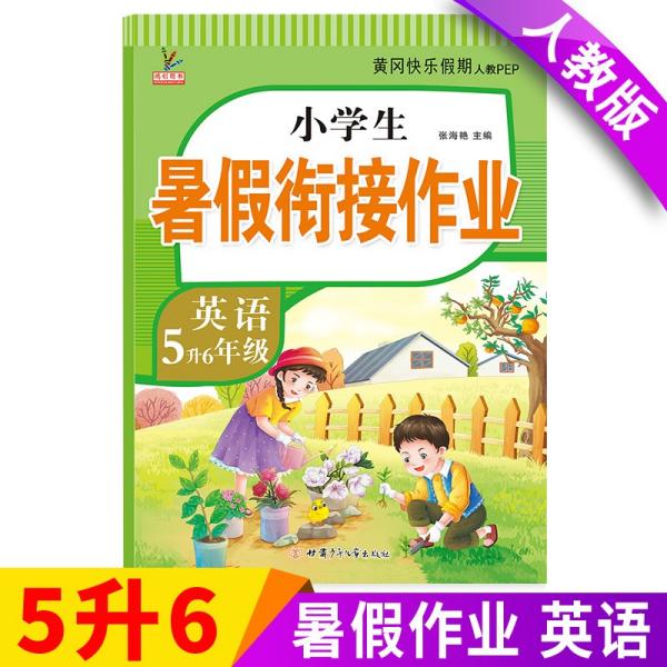 新版五年级下册英语暑假作业部编人教版5升6年级暑假衔接作业(复习