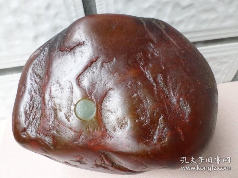 新疆和田玉红皮籽料原石肉好质细温润收藏级玉石感恩回馈赚信誉