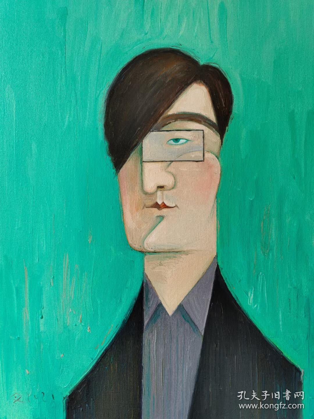 张连文,可合影,油画 肖像