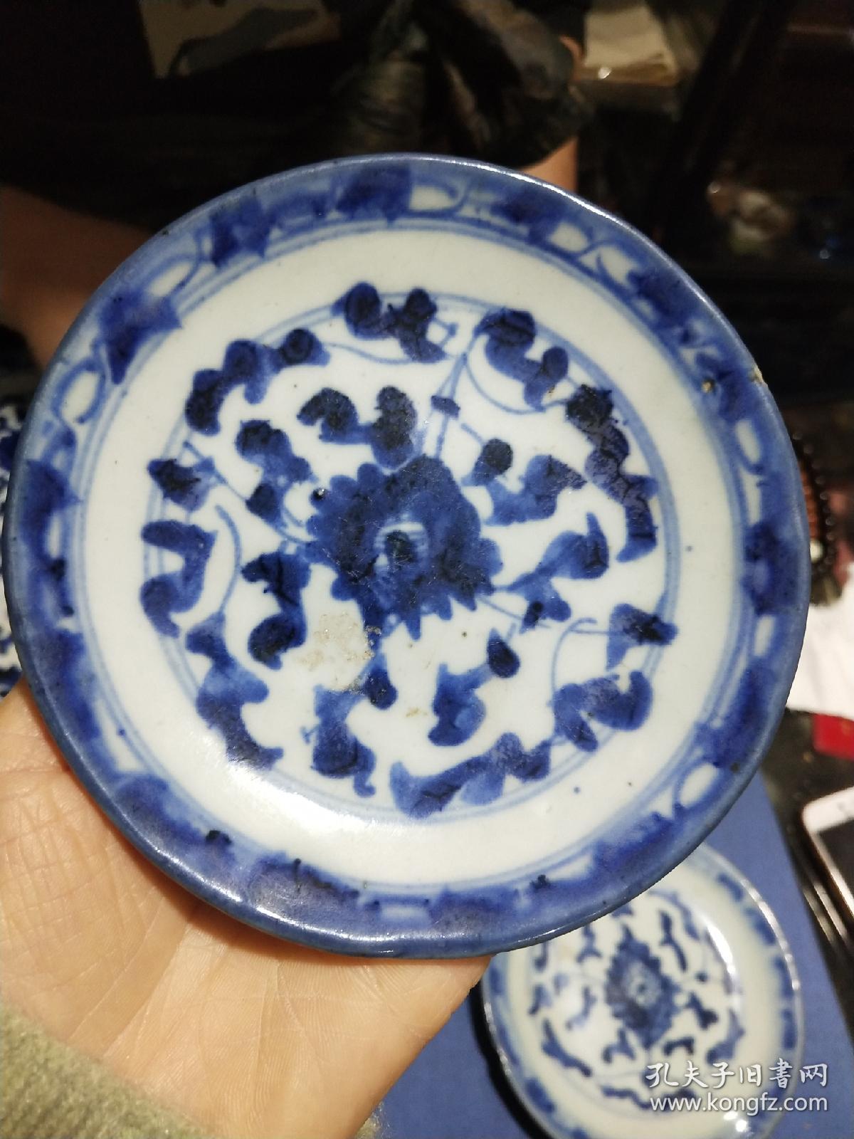 清代青花瓷盘