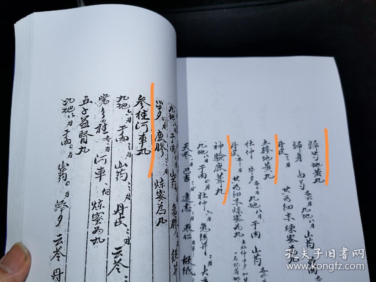 共二十八味,男女可服),滋补大力丸,调经种玉汤,调经种子丹,梁三奶药方