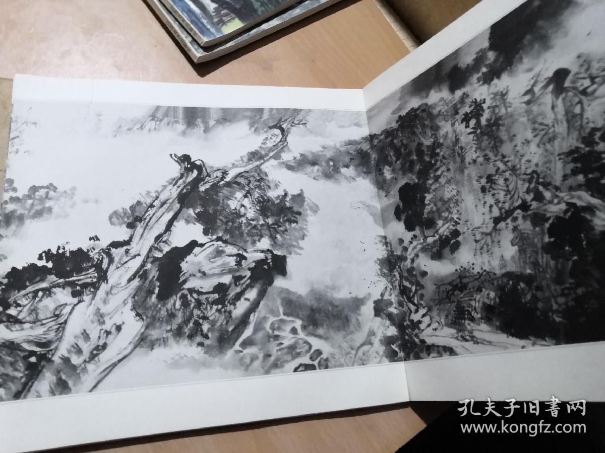 张宝珠画集 山水画手卷系列全三册(1岱宗望府2黄山烟云3齐鲁揽胜)