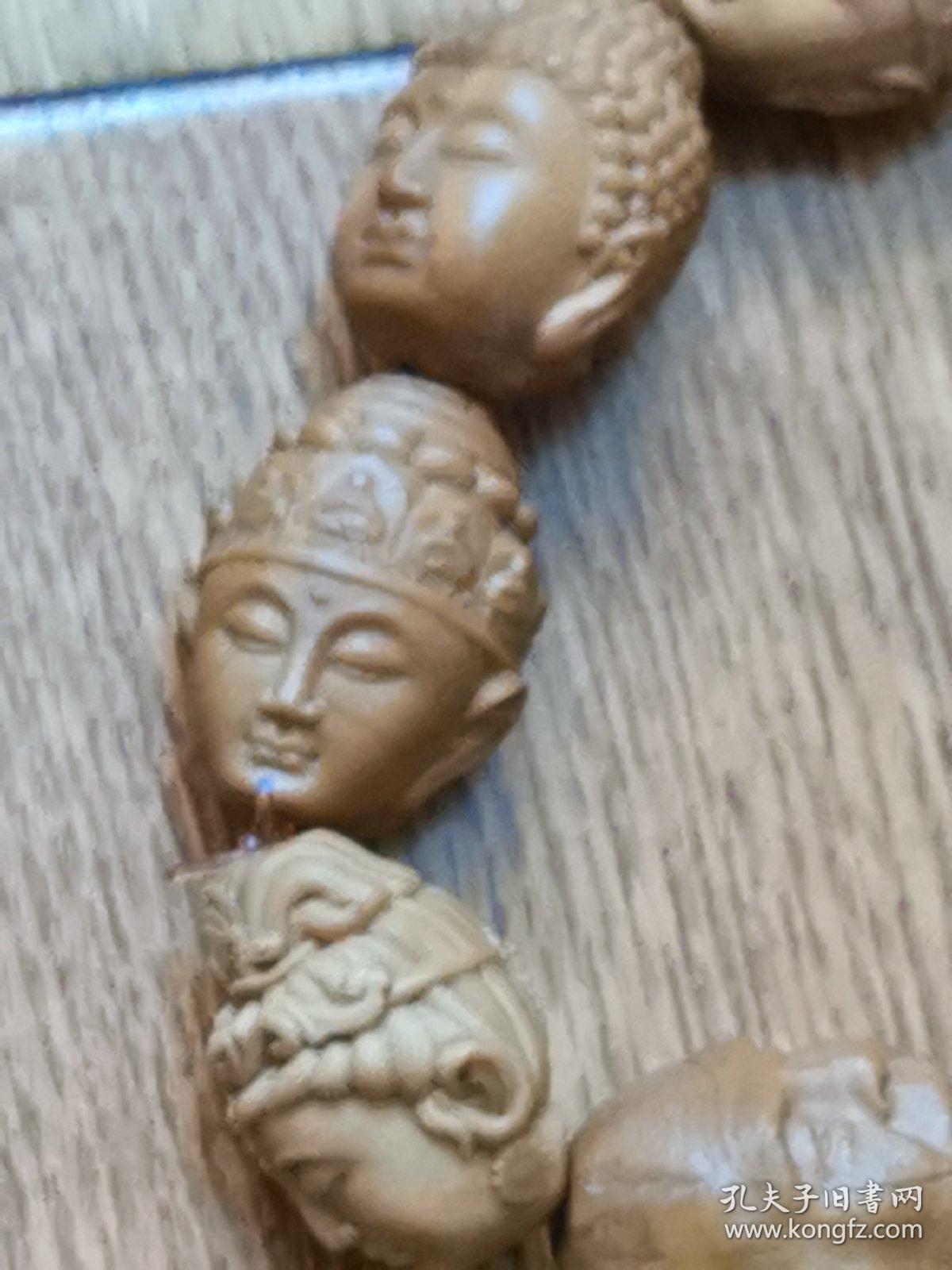 【图】橄榄核手串 罗汉恶僧佛头,拍品信息,网上拍卖,拍卖图片,拍卖网,拍卖网站